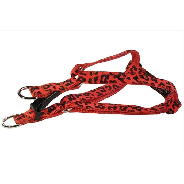 Flyfree Leopard Dog HarnessOrange Extra Small FL511056